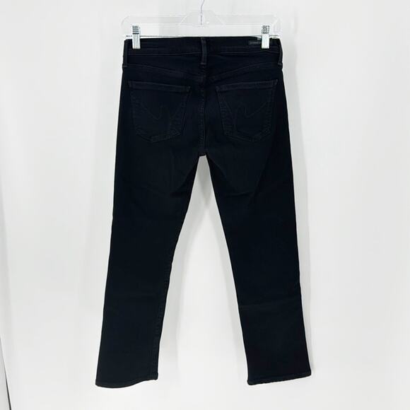 Citizens of Humanity Emannuelle Low Rise slim Boot Jeans black cropped size 27 - Picture 2 of 11